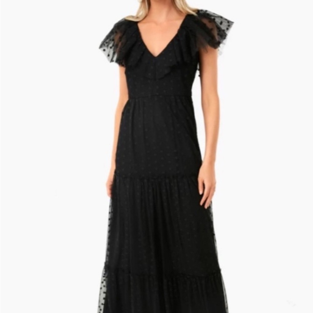 Tuckernuck Black Onyx Tulle Giselle Gown